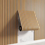 3D Akupanel – Zelfklevende houten panelen voor stijlvolle wanddecoratie