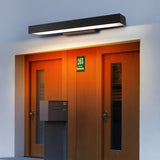 Moderne LED Wandlamp met Bewegingssensor en Zwarte Behuizing