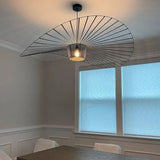 Moderne hanglamp kroonluchter – sculpturale vorm in spiraalvorm