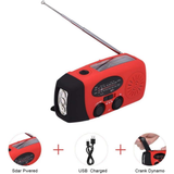 ReadyWave | Noodradio met handzwengel en zonnepanelen
