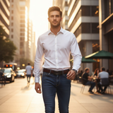 BoldBelt | Elegante herenriem met automatische gesp
