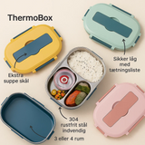 ThermoBox | Lunchbox in roestvrij staal