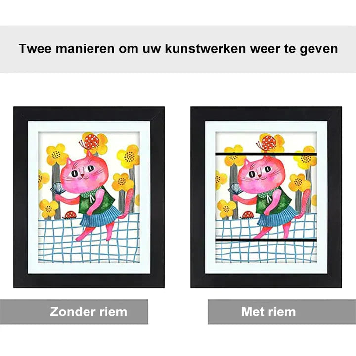Kinderkunstwerk lijst | Bewaar Alle Waardevolle Herinneringen Van De Kindertijd