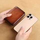 Michael – RFID Slim Bifold Portemonnee met Multi-Pockets Ontwerp