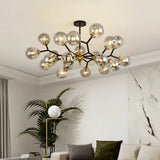 Nordic Glass Ball LED Kroonluchter – Moderne Plafondlamp