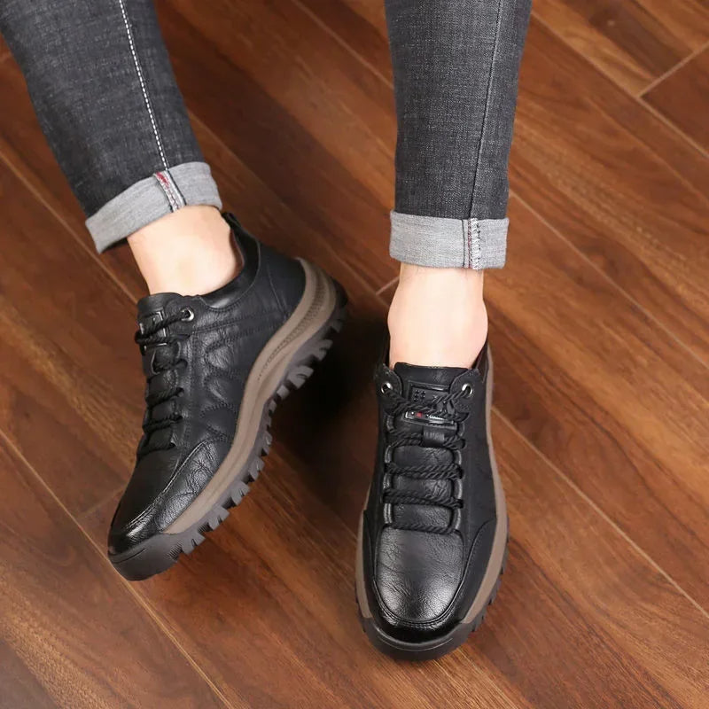 Ventrix Casual Herenschoenen | Herenschoenen | Handgestikte ademende schoenen met goede ondersteuning