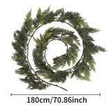 PineAura - Cypres-Girlande 1,8 m