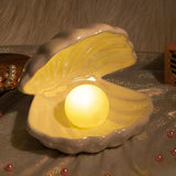 PearlGlow - Droom Parel Schelp Nachtlamp