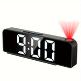LED Projectie Wekker – Temperatuur- en Datumweergave met USB Voeding