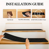 Norvo | 10-Pack Antislip Trapstrips – 80-Grip Zware Rubber voor Binnen & Buiten