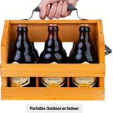 Houten bierhouder | De ultieme metgezel voor barbecue en bier