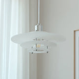 Moderne UFO Hanglamp – Acrylaat & IJzer Hedendaagse LED Fixture