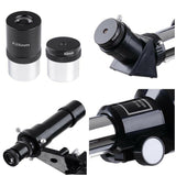 400/70mm Astronomisch Telescoop | Hoogprecisie Refractor Scope met Stabiele Statief en Oculair Set