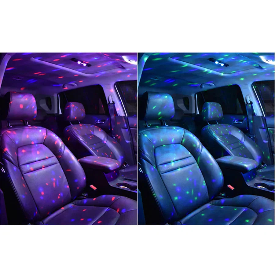 Draadloos Auto Sfeerverlichting - GlowRide