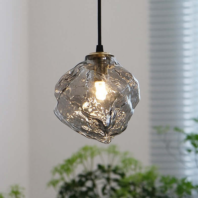 Hanglamp met Lavaglas Design