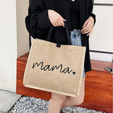 Mama Jute Shopper – Stijlvol, Duurzaam en Praktisch voor Elke Dag