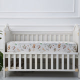 Zachte Dierenprint Wieg Lakens – 4-Delige Set voor Comfort en Stijl in de Babykamer