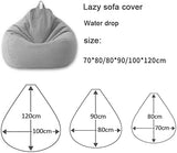 Norvo | Luxe Linnen Bean Bag – Ergonomisch & Stijlvol Comfort Zitmeubel
