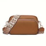 Modieuze Crossbody Tas voor Dames – Casual Schoudertas met Geometrisch Ontwerp