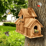 Rustiek Vogelhuisje - Voor een Charmante Tuinervaring