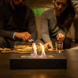 FlameGlow Bio-ethanol Tafelhaard – Draagbaar & Stijlvol voor binnen & buiten
