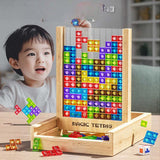 EcoBlock Tetris Bord – Duurzaam Tetris-puzzelspel voor het hele gezin