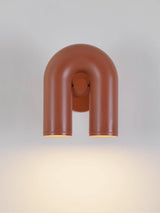 Moderne LED Wandlamp in Boogvorm