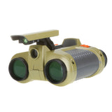 Kinderen Nachtzicht Goggles & Verrekijkers | 4x30mm Optische Versterking | 8m Laaglicht Zichtbaarheid Bereik | Geïntegreerde Pop-Up LED Verlichting | Schokbestendige ABS Behuizing | Verstelbare Diopter voor Brilcompatibiliteit