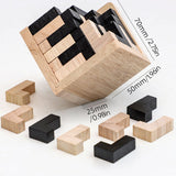 Houten Intelligentiespel Brain Teaser Game