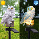 Solar LED Uil Tuinlamp – Realistische Sfeerverlichting voor Tuinen en Paden