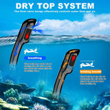 AquaClear Snorkelset – Lekvrij, Comfortabel en Met Groot Zicht