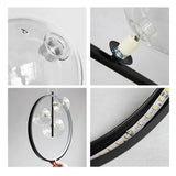 Moderne Glazen Hanglamp – Elegante Industriële Ontwerp voor Stijlvolle Interieurs