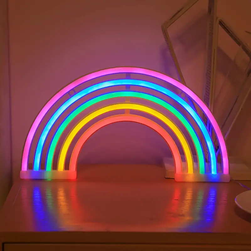 Regenboog Nachtlamp - RadiantArc