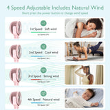 USB Oplaadbare Handheld Koelventilator voor Reizen
