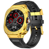 Rugged Roestvrijstalen Behuizingsset voor Samsung Galaxy Watch Ultra