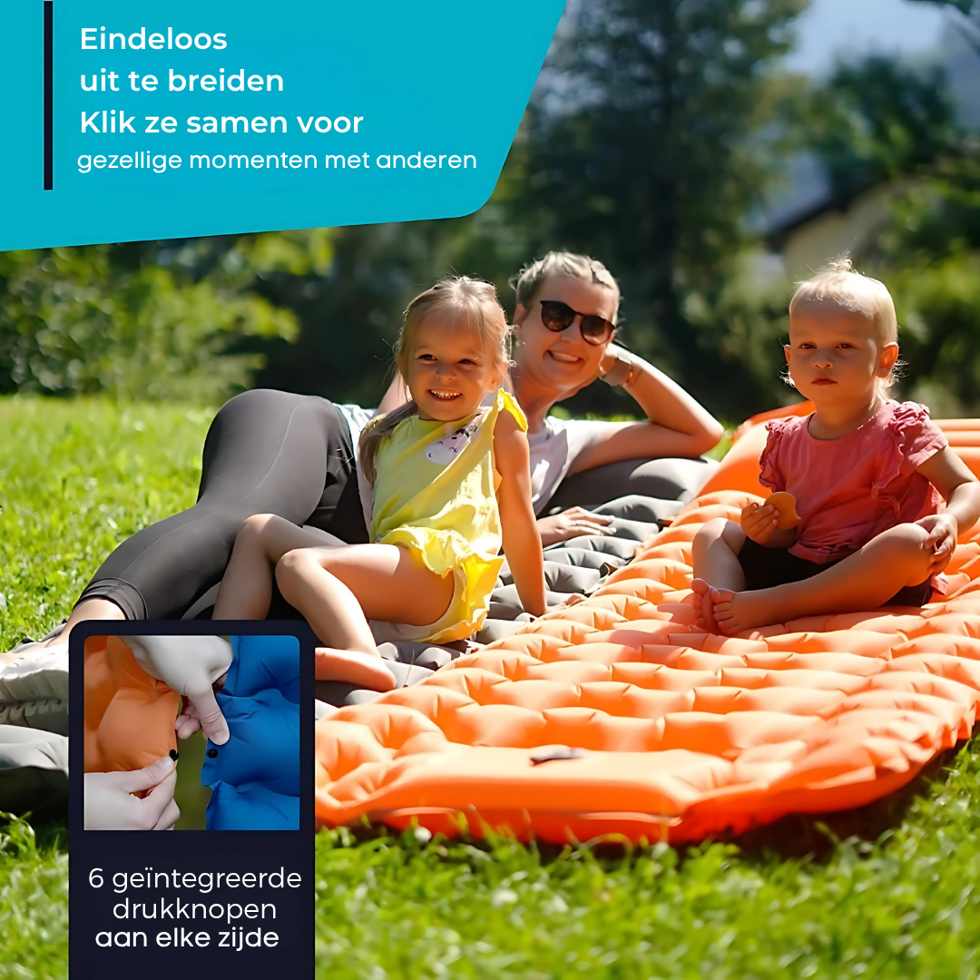 ErgoMat - Ultralicht en compact slaapmatje – perfect voor onderweg.