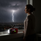 ReadyWave | Noodradio met handzwengel en zonnepanelen