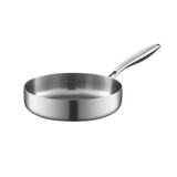 Titanium Hoge Steelpan – Duurzaam en Gezond Kookgerei zonder Giftige Coatings
