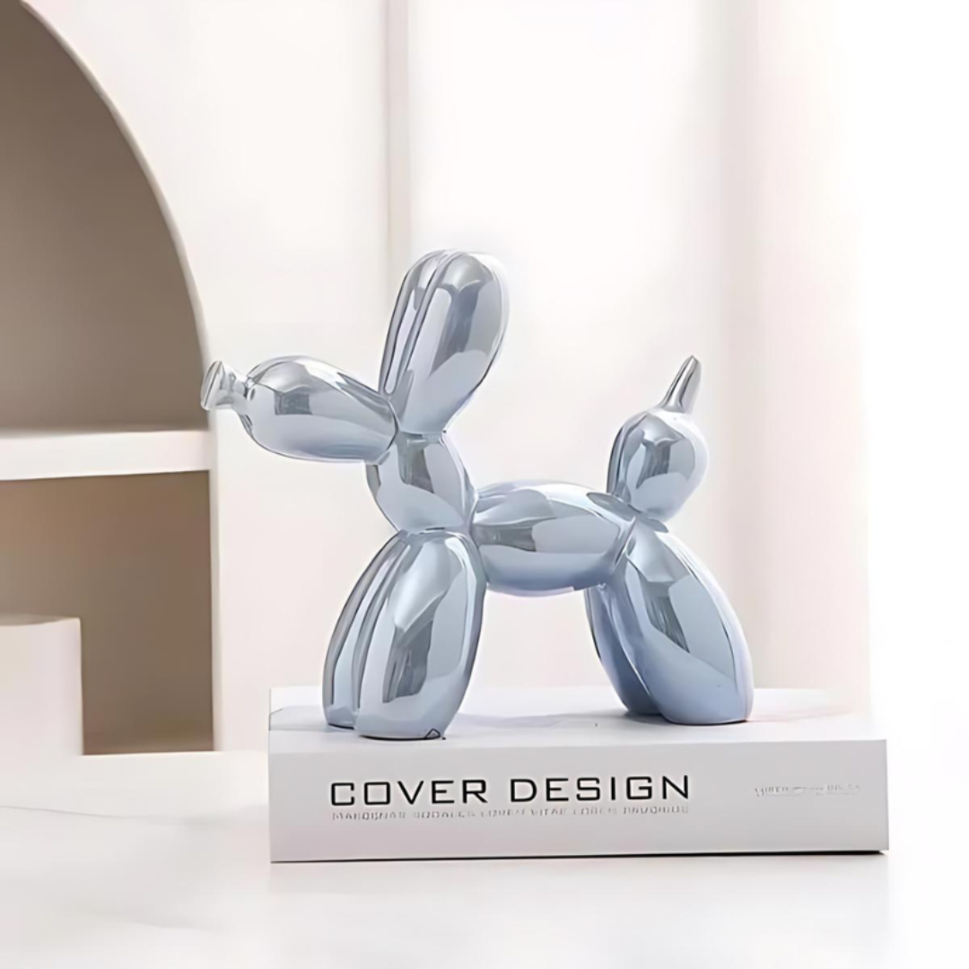 Keramiek Hondenbeeld | Ballonhond Design | Decoratief Kunstwerk | Speelse Eyecatcher | Hoogwaardig Materiaal | Woonkamer Slaapkamer Kantoor | Unieke Moderne Interieurdecoratie | Perfect Cadeau | Diverse Kleuren