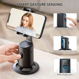 📸360° Draai Smart Auto Gezichtsobject Volg Houder