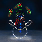 SnowGlow - Speelse geanimeerde sneeuwbal-lamp