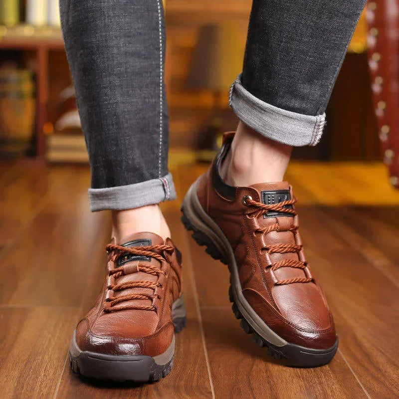 Ventrix Casual Herenschoenen | Herenschoenen | Handgestikte ademende schoenen met goede ondersteuning