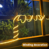SolarGlow LED Lichtslang – Voor creatieve buitenverlichting
