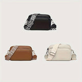 Modieuze Crossbody Tas voor Dames – Casual Schoudertas met Geometrisch Ontwerp