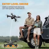 E88 Drone met Dubbele Camera – Opvouwbare Quadcopter met Hoogtehouder
