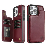 LeatherGuard | Luxe Leren Hoes met Kaartvakjes en Magnetische Sluiting