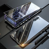 Sandsberg gehard glas dubbele mobiele telefoonhoes voor Samsung