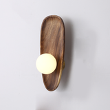 Natuurlijke Houten Wandlamp – Een Mix van Rustieke Charme & Moderne Eenvoud