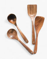 Teakhouten Keukengerei Set