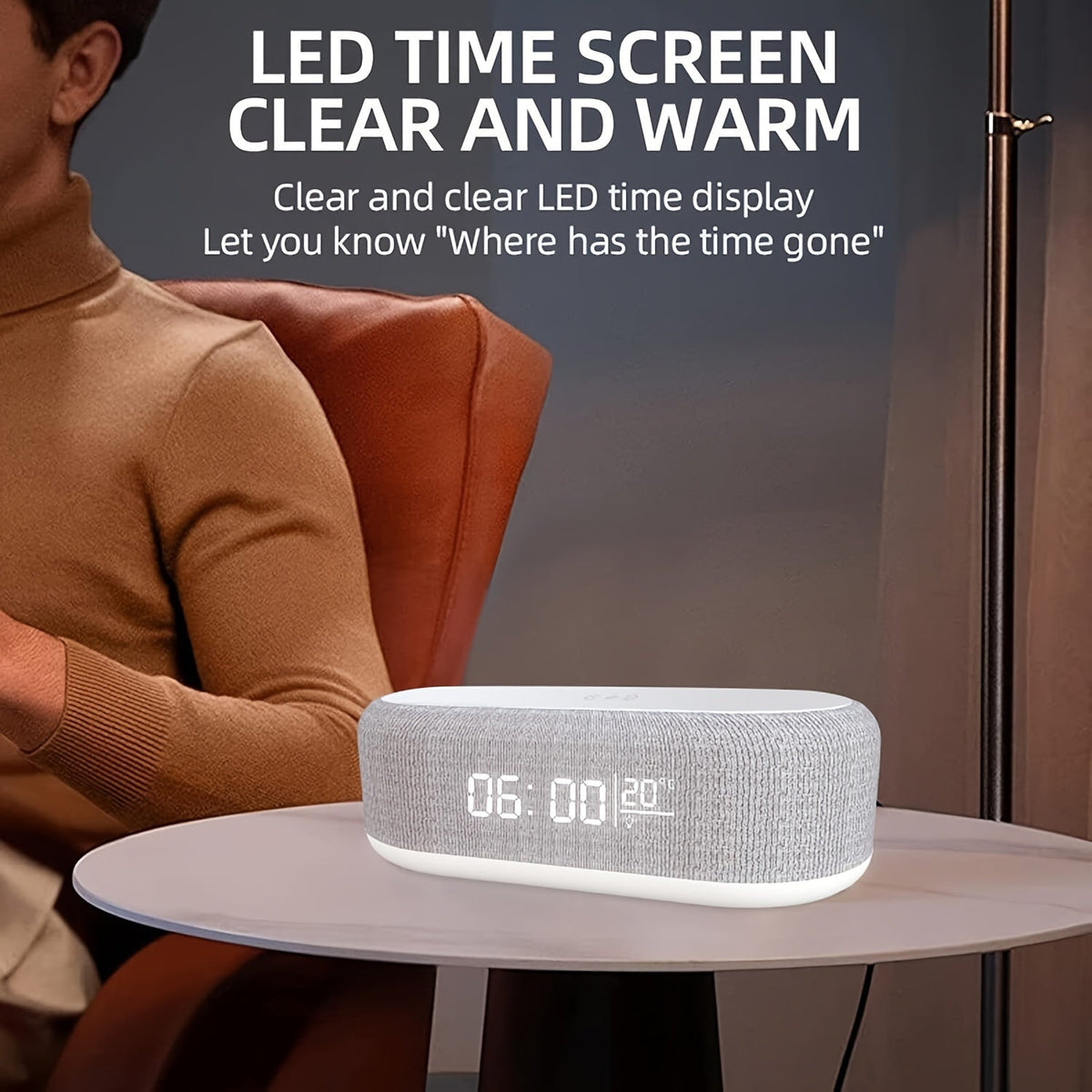 GlowTime Multifunctioneel Nachtlampje – Compact en Praktisch voor Elke Kamer